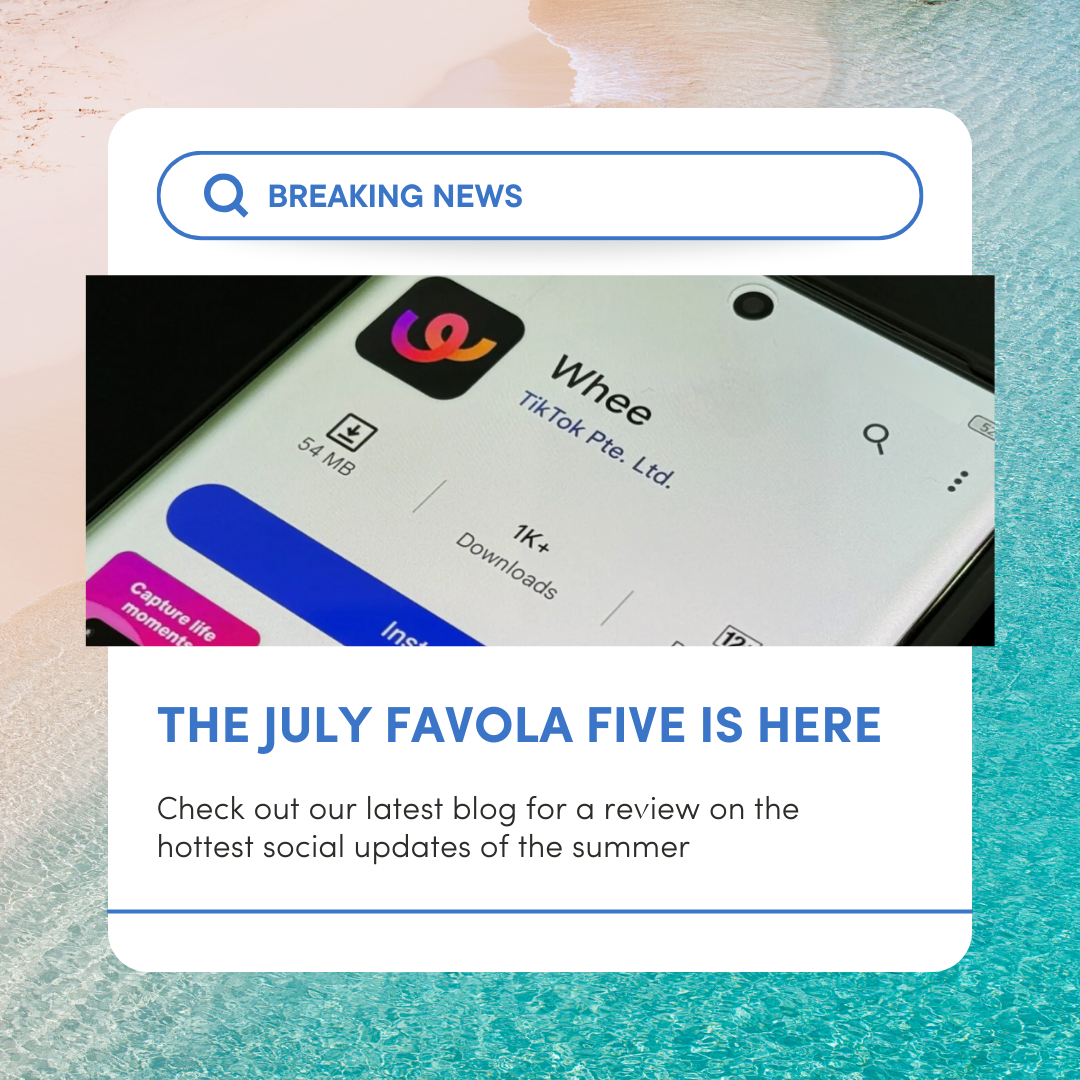 July Favola Five blog post cover