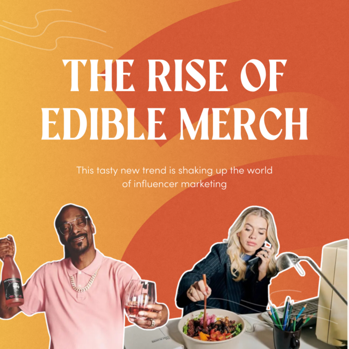 The Rise of Edible Merch