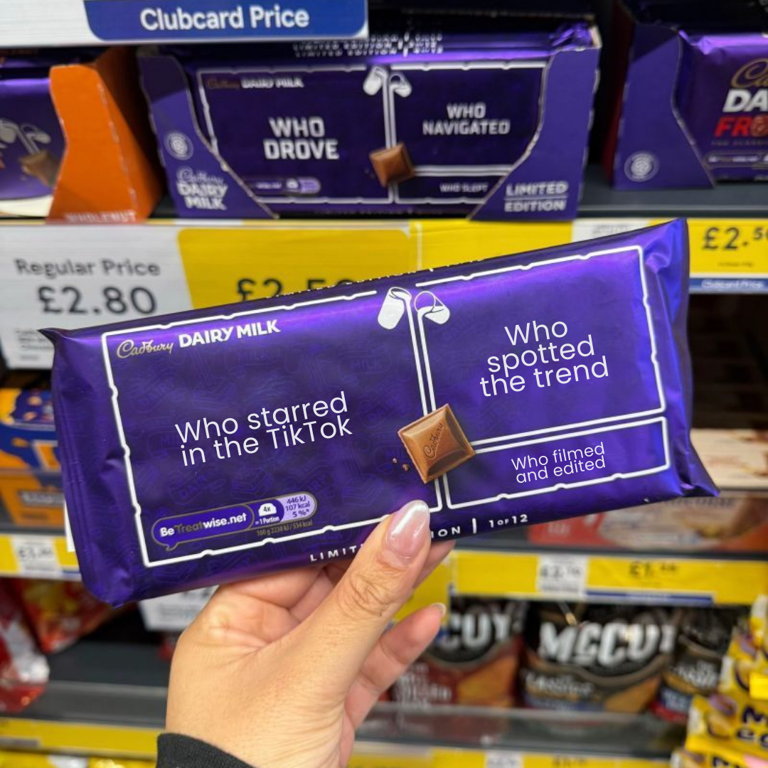 Personalised marketing cadbury (1080 x 1080 px)